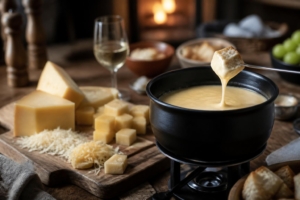 Das Geheimnis der perfekten Konsistenz: Warum die richtige Käseauswahl das Fondue bestimmt